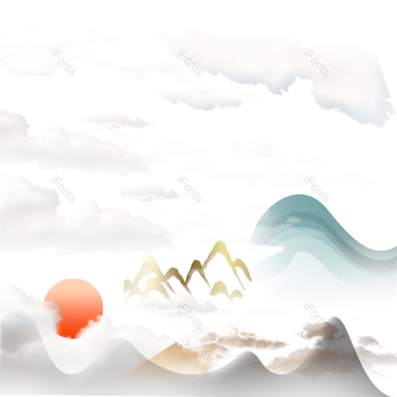 山峰图片,元素,PNG,免抠素材